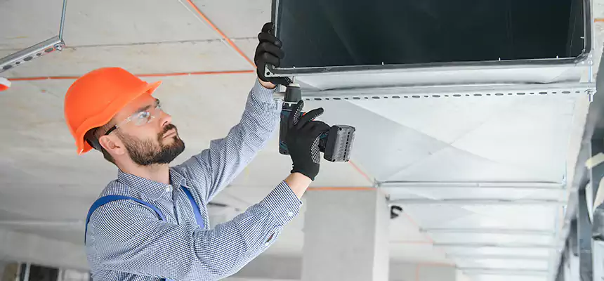 Roof Cap & Exterior Hood Lint Buildup Removal – Mount Prospect